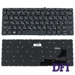 Клавиатура для ноутбука HP (ProBook: 830 G8, 835 G8) rus, black, без фрейма