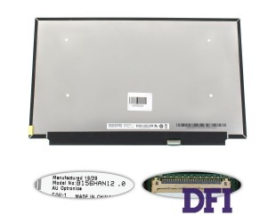 Матрица 15.6 B156HAN12.0 (1920*1080, 40pin(eDP, IPS, 300HZ), LED, SLIM(без планок и ушек), матовая, разъем справа внизу) для ноутбука
