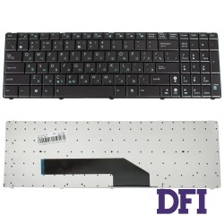 Клавиатура для ноутбука ASUS (K50, K51, K60, K61, K70, F52, P50, X5), rus, black (old design)
