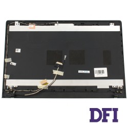 Крышка дисплея для ноутбука Lenovo (100-15IBD), black, со шлейфом (ОРИГИНАЛ)