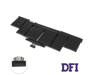Оригинальная батарея для ноутбука Apple A1494 (A1398 (Late 2013–2014)) 11.26V 8440mAh 95Wh Black