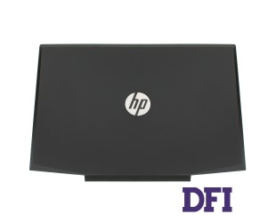 Крышка дисплея для ноутбука HP (Pavilion: 15-CX), black (silver logo)