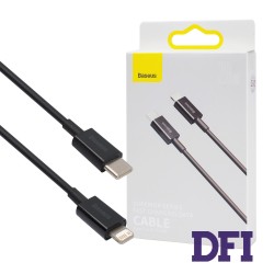 Кабель Baseus Superior Series Fast Charging Data Cable Type-C to iP PD 20W 1m Black