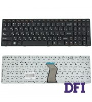 Клавиатура для ноутбука LENOVO (G570, G575, G770, G780, Z560, Z565) rus, black, black frame