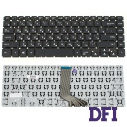 Клавіатура для ноутбука ASUS (P1440 series ) rus, black, без фрейма