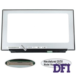 УЦЕНКА!Матрица 17.3 B173HAN04.7 (1920*1080, 40pin(eDP, IPS, 120HZ), LED, SLIM(без планок и ушек), матовая, разъем справа внизу) для ноутбука