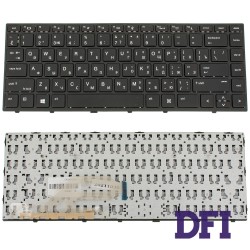 Клавіатура для ноутбука HP (ProBook: 430 G5, 440 G5) rus, black, black frame