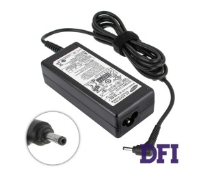 Блок питания для ноутбука SAMSUNG 19V, 3.16A, 60W, 3.0*0.8mm, Black, L-образный разъём (Samsung Ultrabook Series 5, Chromebook Series 9)