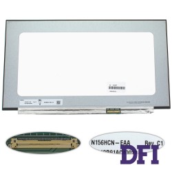 Матрица 15.6 N156HCN-EAA touch (1920*1080, 40pin(eDP, IPS), LED, SLIM(без планок и ушек), матовая, разъем справа внизу) для ноутбука