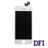 Дисплей для смартфона (телефона) Apple iPhone 5, white (в сборе с тачскрином)(с рамкой)(CHINA ORIGINAL)