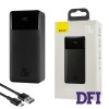 Универсальная мобильная батарея Baseus Bipow Digital Display Power bank 30000mAh 20W Black (PPDML-N01)