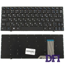 Клавиатура для ноутбука PRESTIGIO (Smartbooks:  PSB116A) rus, black, без фрейма