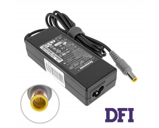Блок питания для ноутбука LENOVO 20V, 4.5A, 90W, 7.9*5.5мм, 3 hole, with pin inside, black (без кабеля)