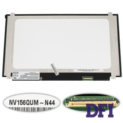 Матрица 15.6 NV156QUM-N44 (3840*2160, 40pin(eDP, 300cd/m2, 16.7M   72% NTSC, IPS), LED, SLIM(вертикальные ушки), матовая, разъем справа внизу) для ноутбука