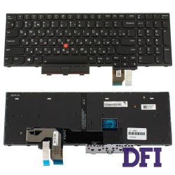 Клавиатура для ноутбука LENOVO (ThinkPad: P17 gen 1) rus, black, подсветка клавиш