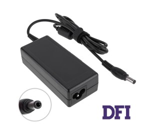 УЦЕНКА! НЕТ НАКЛЕЙКИ! Блок питания для ноутбука TOSHIBA 19V, 3.42A, 65W, 5.5*2.5mm, Black (PA-1650-21) (без кабеля)