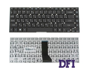 Клавиатура для ноутбука ACER (AS: 3830, 4830, TM: 3830, 4755, 4830) rus, black, без фрейма (Win 7)