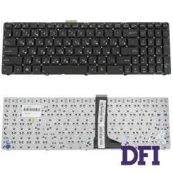 Клавіатура для ноутбука ASUS (U52, U53, U56) rus, black, без фрейма