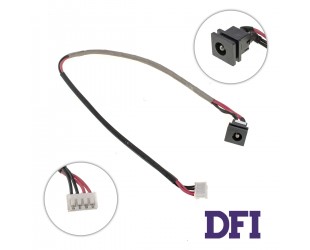 Разъем питания PJ070-2.5mm Lenovo (IdeaPad: 3000, 7757, C460M, G530) с кабелем (4 pin)
