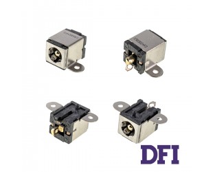 Разъем питания PJ053-2.5mm (Asus: F52, K40, IBM Lenovo: Y510, Toshiba: L45) с ушками