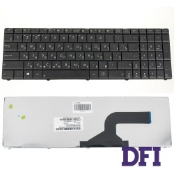 Клавіатура для ноутбука ASUS (A52, K52, X54, N53, N61, N73, N90, P53, X54, X55, X61), rus, black (N53) (оригінал)