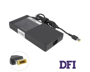 Блок живлення для ноутбука LENOVO 20V, 11.5A, 230W, USB+pin (Square 5 Pin DC Plug), black (ADL230NDC3A) (без кабеля!)