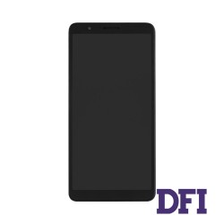 Дисплей для смартфона (телефону) Samsung Galaxy A01 CORE (2020), SM-A013, black, (у зборі з тачскріном)(з рамкою)(Service Original)
