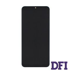 Дисплей для смартфона (телефону) Samsung Galaxy A22 5G (2021), SM-A226, black (у зборі з тачскріном)(з рамкою)(Service Original)