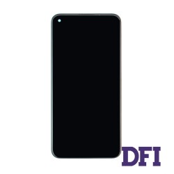 Дисплей для смартфона (телефону) Samsung Galaxy M11 (2020), SM-M115, black, (у зборі з тачскріном)(з рамкою)(Service Original)