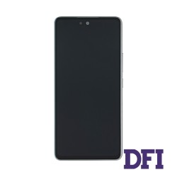 Дисплей для смартфона (телефону) Samsung Galaxy A53 5G (2022), SM-A536, white (у зборі з тачскріном)(з рамкою)(Service Original)
