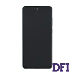 Дисплей для смартфона (телефону) Samsung Galaxy A72 4G/5G (2021), SM-A725, A726, white, (у зборі з тачскріном)(з рамкою)(Service Original) + BTRY