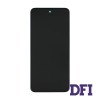 Дисплей для смартфона (телефону) Xiaomi Poco M3 Pro 5G (2021), black (у зборі з тачскріном)(з рамкою)(Service Original)