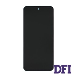 Модуль матрица + тачскрин для Xiaomi Poco M3 Pro 5G (2021), black, (с рамкой)(Service Original)