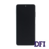 Дисплей для смартфона (телефона) Xiaomi Poco X3 Pro (2021) black (в сборе с тачскрином)(с рамкой)(Service Original)