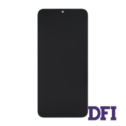 Дисплей для смартфона (телефону) Xiaomi Redmi 9A, Redmi 9C (2020), black, (у зборі з тачскріном)(з рамкою)(Service Original)