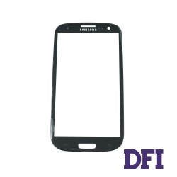 Стекло корпуса для Samsung I9300 Galaxy S3, black, high copy