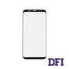 Стекло корпуса с рамкой для Samsung Galaxy S8 G950, black, (ОРИГИНАЛ)