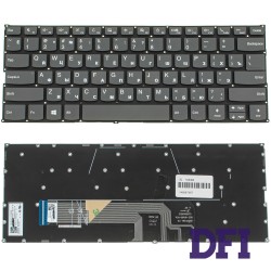 Клавіатура для ноутбука LENOVO (Yoga 530-14ARR, 530-14IK ) rus, black, без фрейма