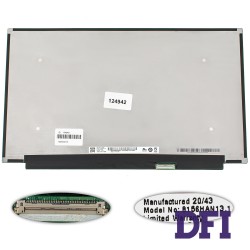 УЦЕНКА! Матрица 15.6 B156HAN13.1 (1920*1080, 40pin(eDP, IPS, 120HZ, 16.7M, 45% NTSC), LED, SLIM(без планок и ушек), матовая, разъем справа внизу)