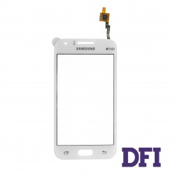 Тачскрин для Samsung J100H/DS Galaxy J1, white, оригинал
