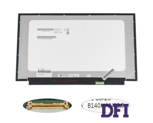 УЦЕНКА! Матрица 14.0 B140HAN03.5 (1920*1080, 30pin(eDP, IPS, 300cd/m2, 16.7M, 72% NTSC), LED, SLIM (без планок и ушек), матовая, разъем справа внизу, дп=245мм, (narrow border)) для ноутбука