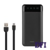 Универсальная мобильная батарея Remax RPP-195 Yuen Series 2.1A Fast Charging 20000mAh, black