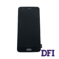 Дисплей для смартфона (телефона) OnePlus 5, 5T A5010 black (в сборе с тачскрином)(с рамкой)