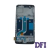 Дисплей для смартфона (телефону) OnePlus 5, 5T A5010 black (у зборі з тачскріном)(з рамкою)