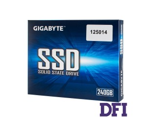 Жесткий диск 2.5 SSD  240Gb Gigabyte, GP-GSTFS31240GNTD, TLC, SATA-III 6Gb/s, зап/чт. - 420/500мб/с