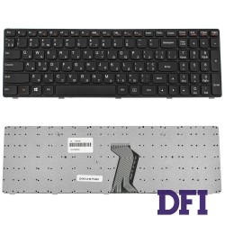 Клавіатура для ноутбука LENOVO (G500, G505, G510, G700, G710) ukr, black