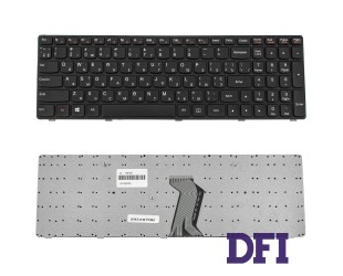 Клавіатура для ноутбука LENOVO (G500, G505, G510, G700, G710) ukr, black