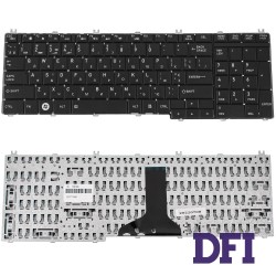 Клавиатура для ноутбука TOSHIBA (C650, C655, L650, L655, C660, L670, L675) ukr, black