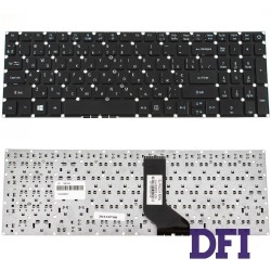 Клавіатура для ноутбука ACER (E5-522, E5-573) ukr, black, без кадру
