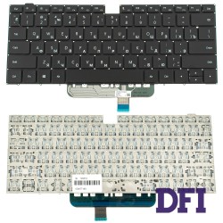 Клавіатура для ноутбука HUAWEI (W29 series) rus, black, без кадру